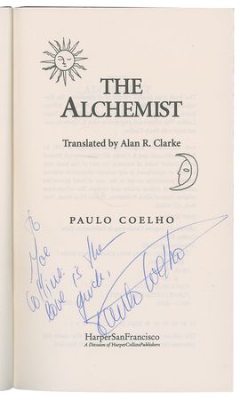 Lot #487 Paulo Coelho Book - Image 1