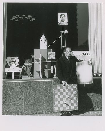 Lot #356 Salvador Dali: Lending his 