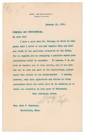 Lot #98 William H. Taft: 