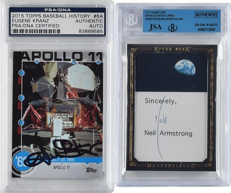 Lot #307 Apollo 11 Trading Cards - Image 1