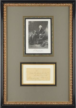 Lot #2 George Washington Free Frank - Image 2