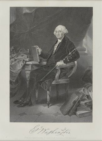 Lot #2 George Washington Free Frank - Image 3