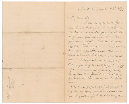 Lot #482 William Cullen Bryant: 
