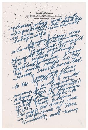 Lot #219 John W. McCormack - Image 2