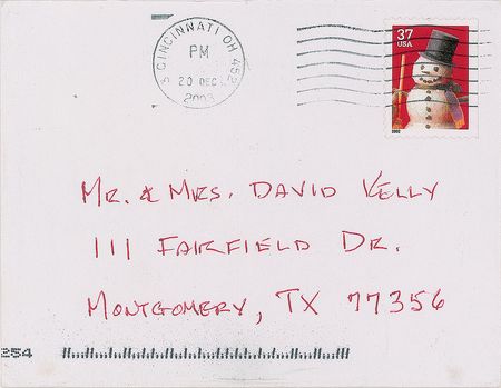Lot #316 Neil Armstrong Christmas Card - Image 2