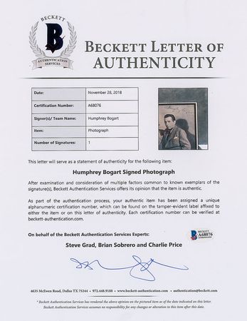 Lot #624 Humphrey Bogart: Bogie in his prime - Image 2