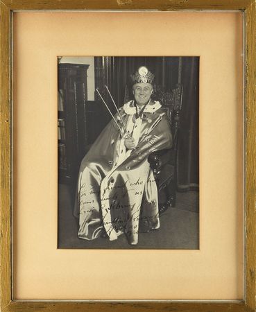 Lot #30 Franklin D. Roosevelt Signed Photograph - Image 1