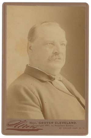 Lot #19 Grover Cleveland Signed Document - Image 2