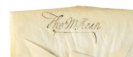 Lot #221 Thomas McKean Signed Document - Image 2