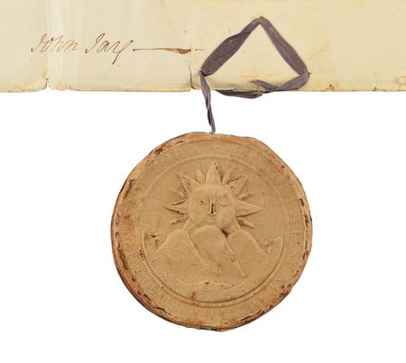 Lot #125 John Jay Signed Document - Image 3