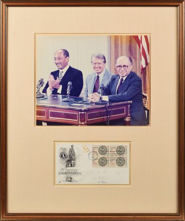 Lot #140 Camp David Accords First Day Cover - Image 2