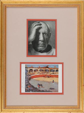 Lot #376 Pablo Picasso Postcard - Image 2