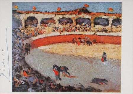 Lot #376 Pablo Picasso Postcard - Image 1