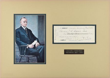 Lot #64 Calvin Coolidge - Image 1