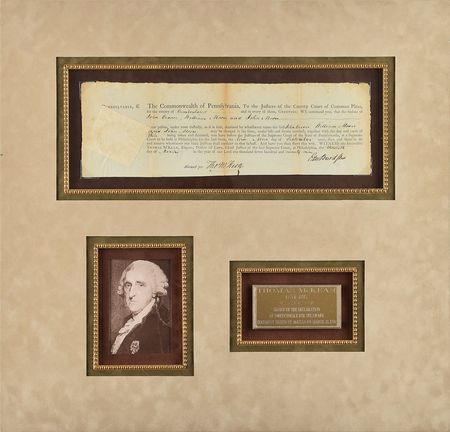 Lot #109 Thomas McKean Signed Document - Image 1