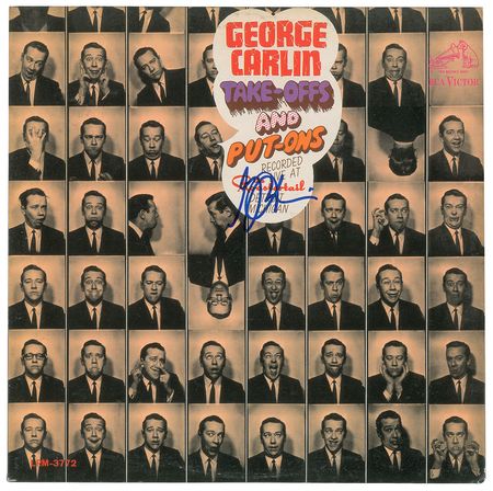 Lot #719 George Carlin Albums - Image 1