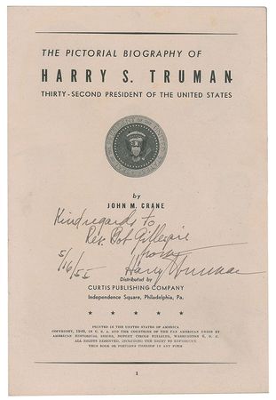 Lot #102 Harry S. Truman - Image 2