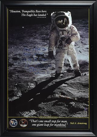 Lot #320 Buzz Aldrin Poster - Image 1