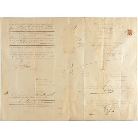 Lot #187 Porfirio Diaz - Image 2