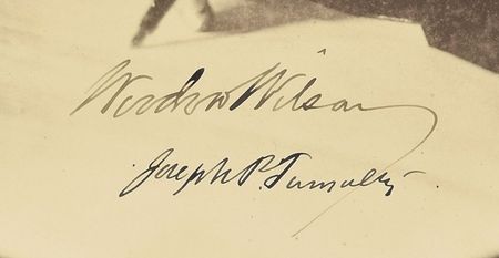Lot #25 Woodrow Wilson Signed Photograph - Image 1