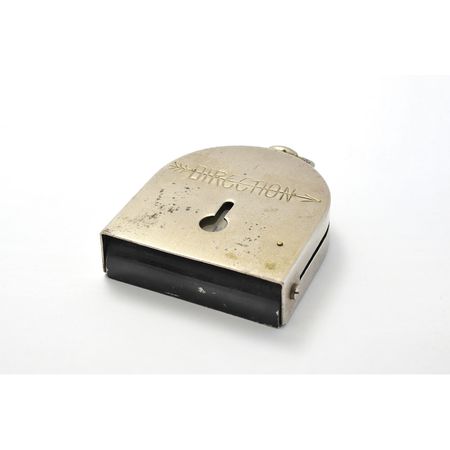 Lot #122 Oskar Schindler: Oskar Schindler's personal possessions?a 1938 Sudetenland Medal, Longines watch, compass used to flee Germany, and more! - Image 8