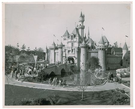 Lot #356  Disneyland Enchanted Castle Original Vintage Photograph - Image 1