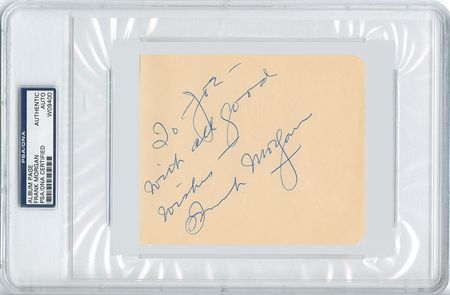 Lot #7167  Wizard of Oz Group of (6) Signed Items - Image 2