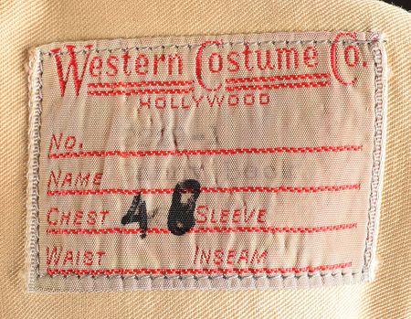 Lot #7249 Danny Beck's Screen-worn Suit from Man of a Thousand Faces - Image 10