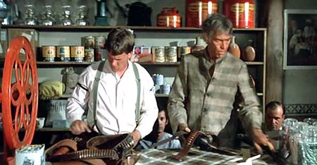 Lot #7015 The Last Hard Man: Charlton Heston and James Coburn Screen-Worn Wardrobe and Gun Rack - Image 14