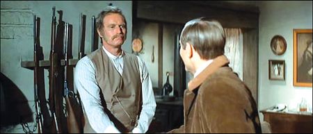 Lot #7015 The Last Hard Man: Charlton Heston and James Coburn Screen-Worn Wardrobe and Gun Rack - Image 15