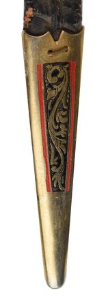 Lot #7062  Old Tucson Studios Rare Surviving Artifact/Prop Collection: Sword, Shield, Staff, Etc. - Image 3