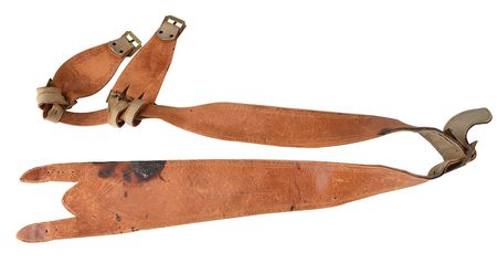 Lot #7062  Old Tucson Studios Rare Surviving Artifact/Prop Collection: Sword, Shield, Staff, Etc. - Image 4