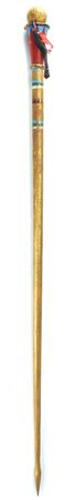 Lot #7062  Old Tucson Studios Rare Surviving Artifact/Prop Collection: Sword, Shield, Staff, Etc. - Image 7