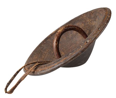 Lot #7062  Old Tucson Studios Rare Surviving Artifact/Prop Collection: Sword, Shield, Staff, Etc. - Image 11