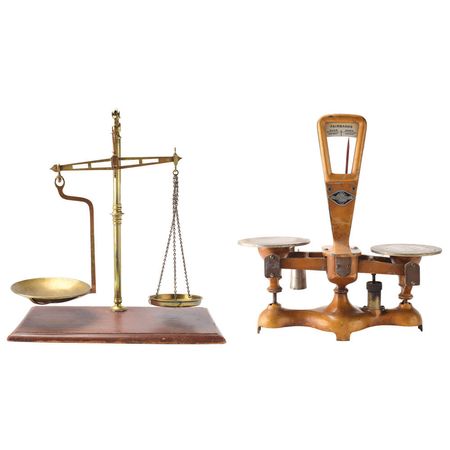 Lot #7061  Old Tucson Studios Pair of Prop Scales - Image 2
