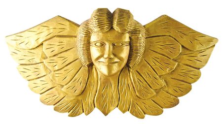 Lot #7063  Old Tucson Studios Rare Surviving Artifacts/Props: Painting, Wooden Angel, Framed Cork Artwork - Image 4