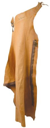 Lot #7025  Cowboy Chaps Gifted to Bob Shelton From Casey Tibbs - Image 2