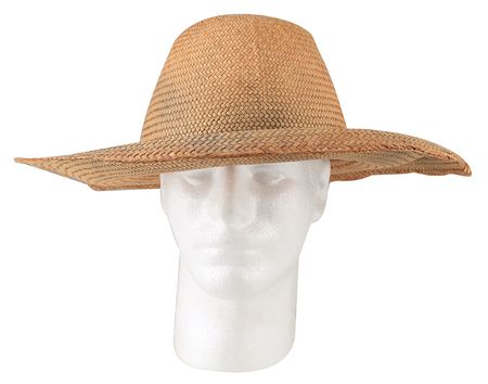 Lot #7055  Old Tucson Studios Collection of Rare Surviving Artifacts/Props: Wooden Lamp, Cigar Cutter, Straw Hats, etc. - Image 1