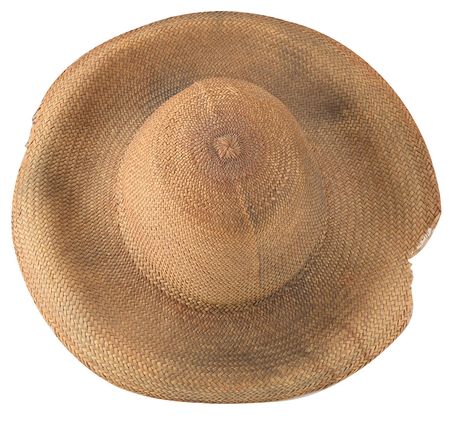 Lot #7055  Old Tucson Studios Collection of Rare Surviving Artifacts/Props: Wooden Lamp, Cigar Cutter, Straw Hats, etc. - Image 23