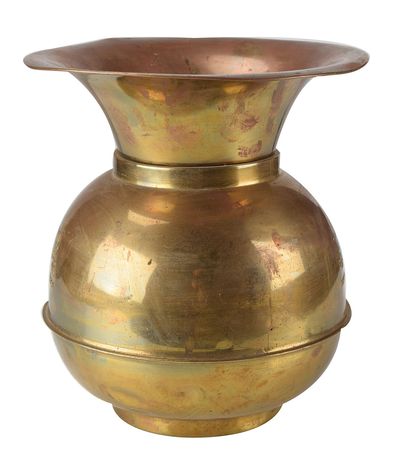 Lot #7042 Screen-Used Brass Spittoon from The Life and Times of Judge Roy Bean - Image 2