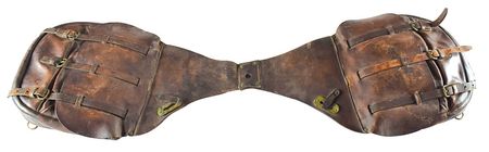 Lot #7011  Old Tucson Studios Saddlebags - Image 1