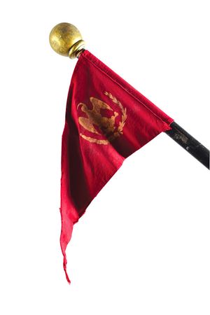 Lot #7010 Collection of Four Guidon Poles including one from John Wayne's The Alamo - Image 4
