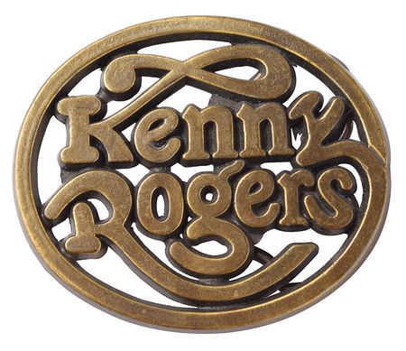 Lot #7036  'I Married Wyatt Earp' Belt Buckle Gifted to Shelton From Marie Osmond and Kenny Rogers Buckle - Image 4