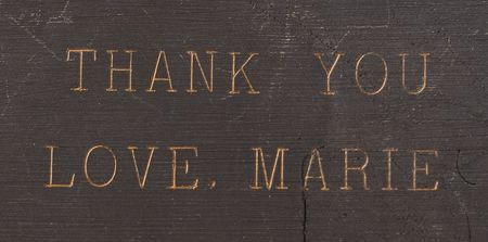 Lot #7036  'I Married Wyatt Earp' Belt Buckle Gifted to Shelton From Marie Osmond and Kenny Rogers Buckle - Image 5