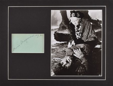 Lot #7351 Maria Ouspenskaya Signature - Image 1