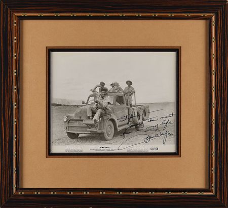Lot #7099 John Wayne Signed Photograph