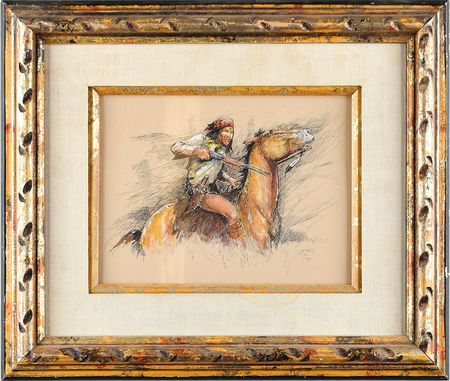 Lot #7075 William Zivic Artwork from Shelton's Personal Collection - Image 1