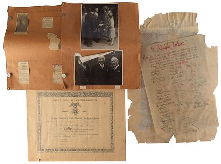 Lot #7071 Adolph Zukor Large Archive - Image 6