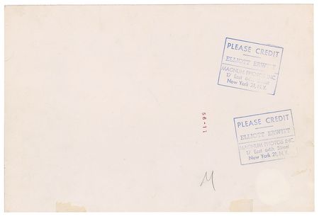 Lot #602 The Desperate Hours Trio of Original Photographs by Elliott Erwitt - Image 5