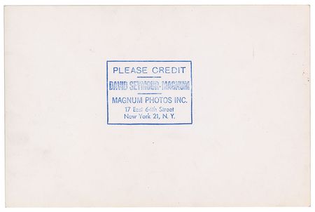 Lot #7305 Gina Lollobrigida Group of (6) Original Photographs by David Seymour - Image 3